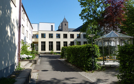 Gästehaus der Benediktinerabtei Münsterschwarzach